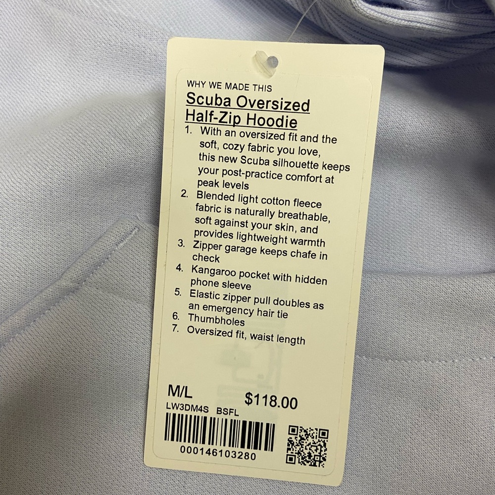 Lululemon Scuba oversized half zip hoodie - Picture 4 of 4